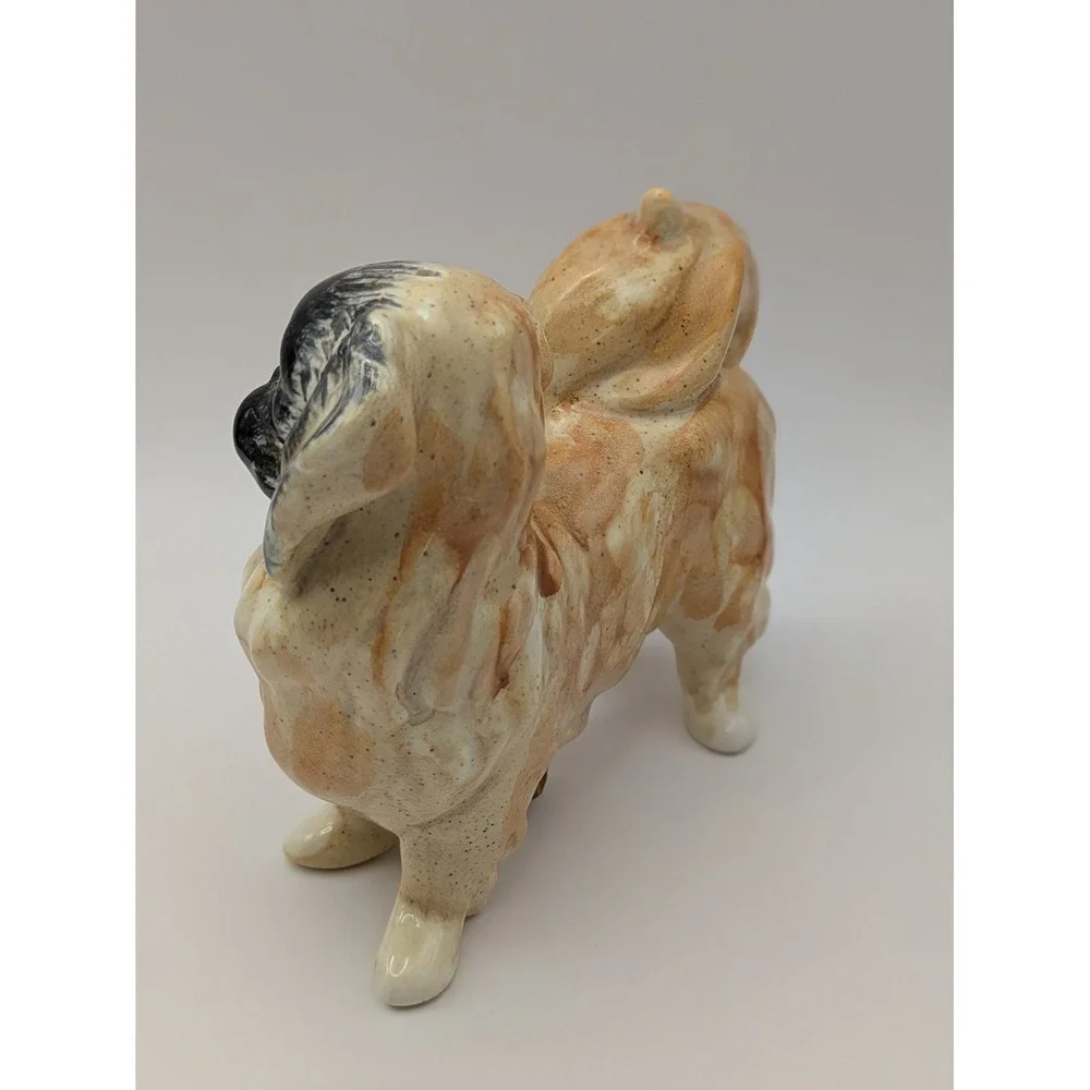 Vintage‎ Pekinese Dogs Salt And Pepper Shakers